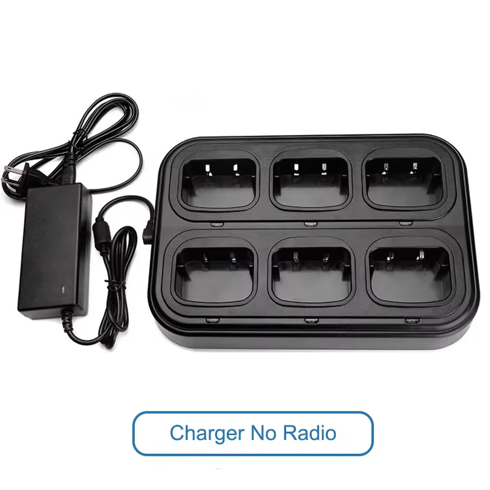 Baofeng BF-888S Unidad de carga 6 en 1, cargador de seis vías de alta calidad para Baofeng BF 888S Walkie Talkie, multicargador rápido - imagen 5