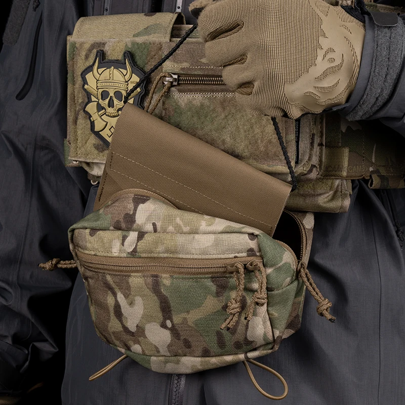 Bolsa de inserción médica portátil táctica, botiquín de primeros auxilios, organizador de bolsillo, bolsa para traumatismos EDC Med, Panel de inserción, mango de correas - imagen 5