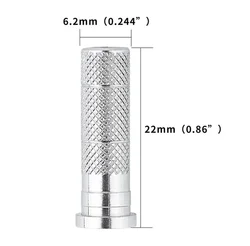 Asientos de aluminio punta flecha protectores accesorios tiro con arco