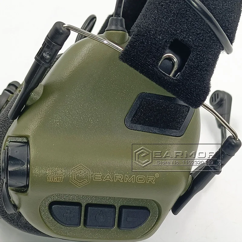 Auriculares tácticos con micrófono para operadores militares - imagen 4