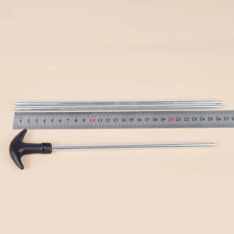 Kit de limpieza de pistola táctica 12GA 20GA 16GA, limpiador de cepillos de tubo de orificio de barril para escopeta Mossberg 500 590 Kel-Tec KSG Winchester 370 - imagen 3