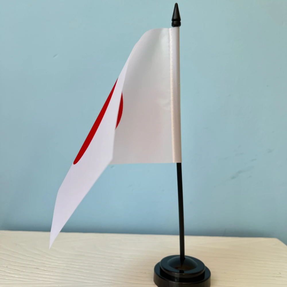 Bandera de escritorio de oficina de 14x21cm, pancarta de poliéster de marca japonesa, pancarta nacional de Gran Bretaña - imagen 3