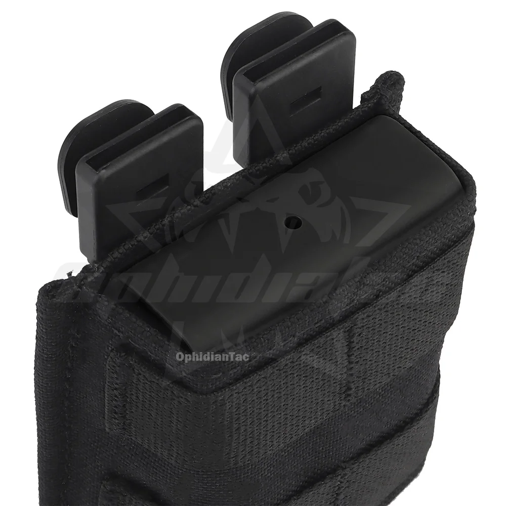 Bolsa MOLLE Single Mag para 5,56: fácil de usar, extensible, diseño versátil, porta revistas para equipos y accesorios al aire libre - imagen 5