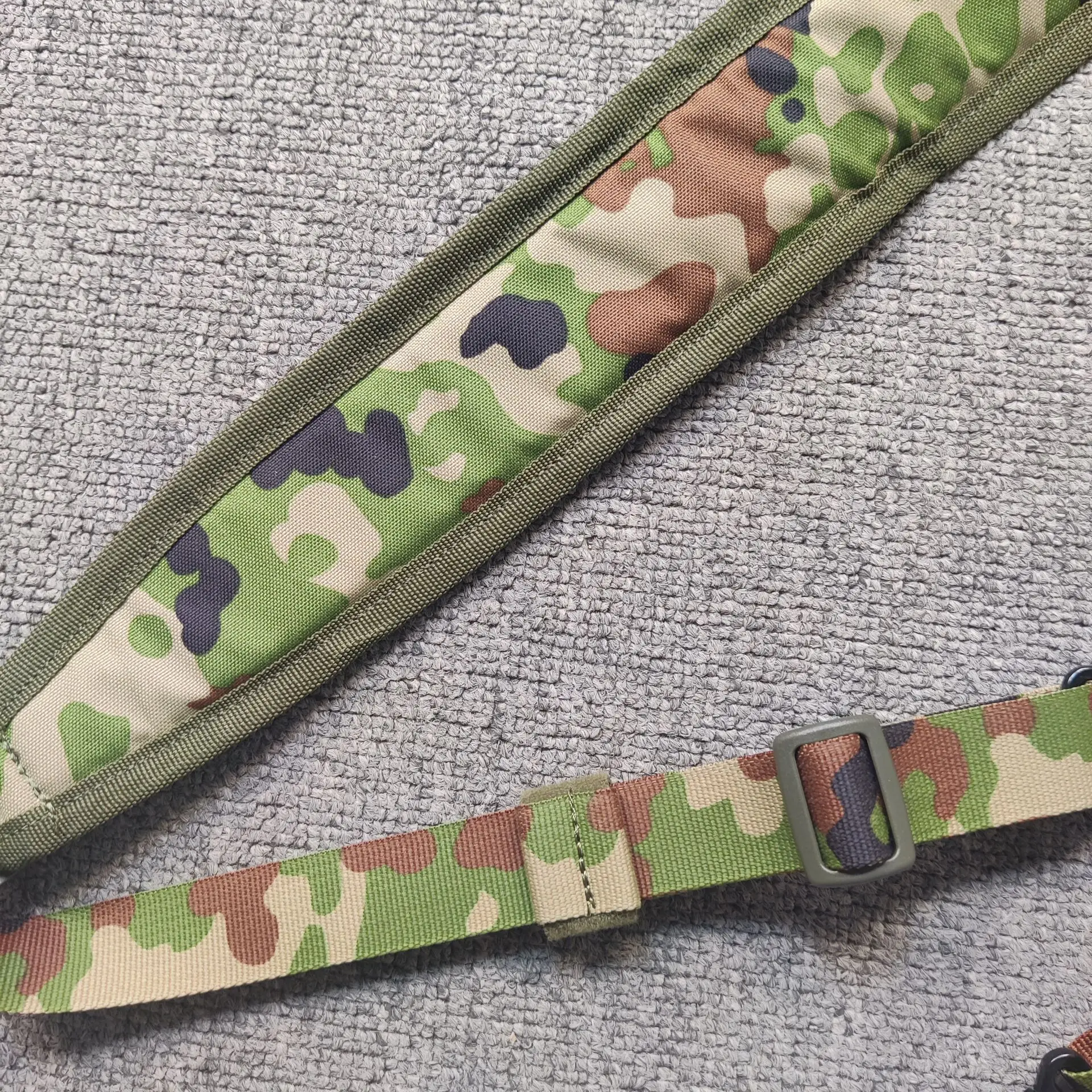Eslinga táctica JSDF de camuflaje de punto japonés, correa Modular de 2 puntos para tiro, caza, combate, arnés de cuerda para pistola ajustable rápido - imagen 4