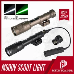 SOTAC M600V linterna táctica LED rail IR estroboscópica