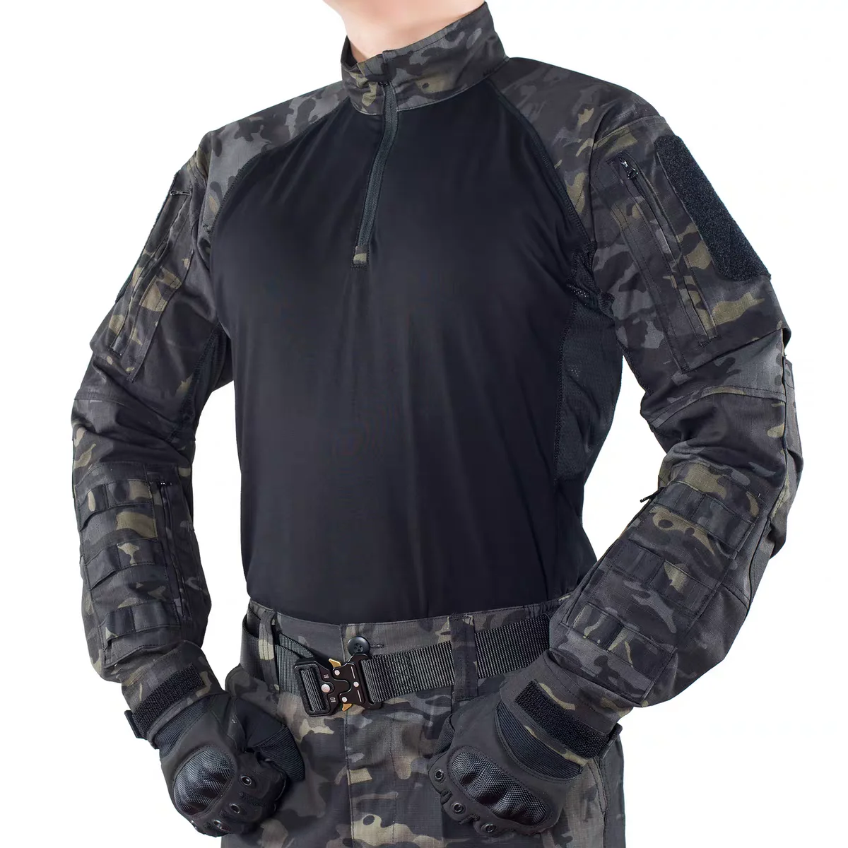 Uniforme táctico de servicio especial KSK, traje multiterror MC, pantalones superiores de combate GSG9 - imagen 4