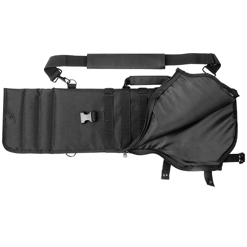 Bolsa de vaina para Rifle de escopeta táctica al aire libre, funda Molle para hombro, fundas largas para pistola de caza, accesorios para pistola Airsoft