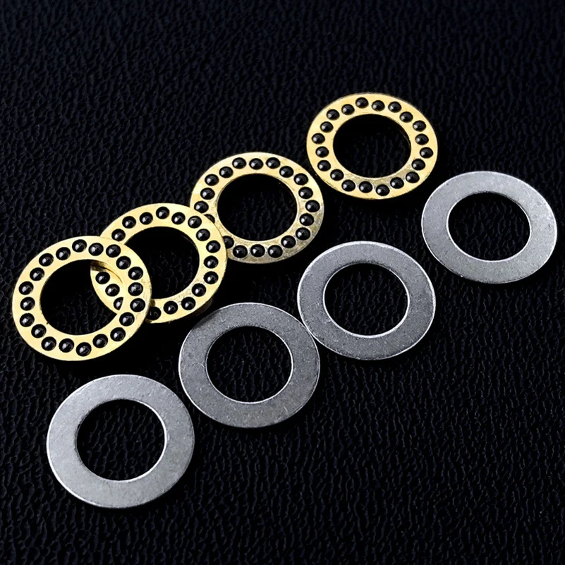 CNC latón cerámica bola hecha plegable cuchillo accesorios jaula rodamientos para Rick Hinderer XM18 Eklipse Maximus ZT0392 ZT0920 0456 0393 - imagen 3