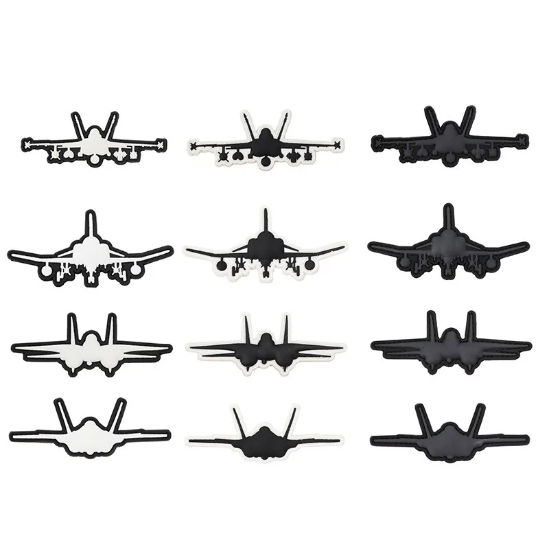 Parche de brazalete táctico serie Fighter, pegatina para mochila que brilla en la oscuridad