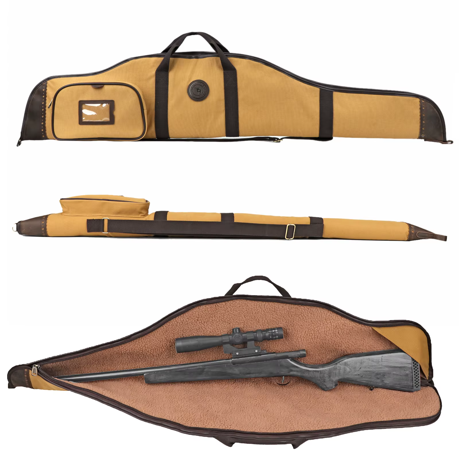 Tourbon funda acolchada antideslizante para mira óptica de rifle - imagen 3