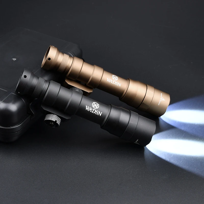 WADSN-linterna táctica M600 M600DF de alta potencia, 1400 lúmenes, luz exploradora de alto Lumen, lámpara de caza Airsoft apta para riel Picatinny de 20mm - imagen 3