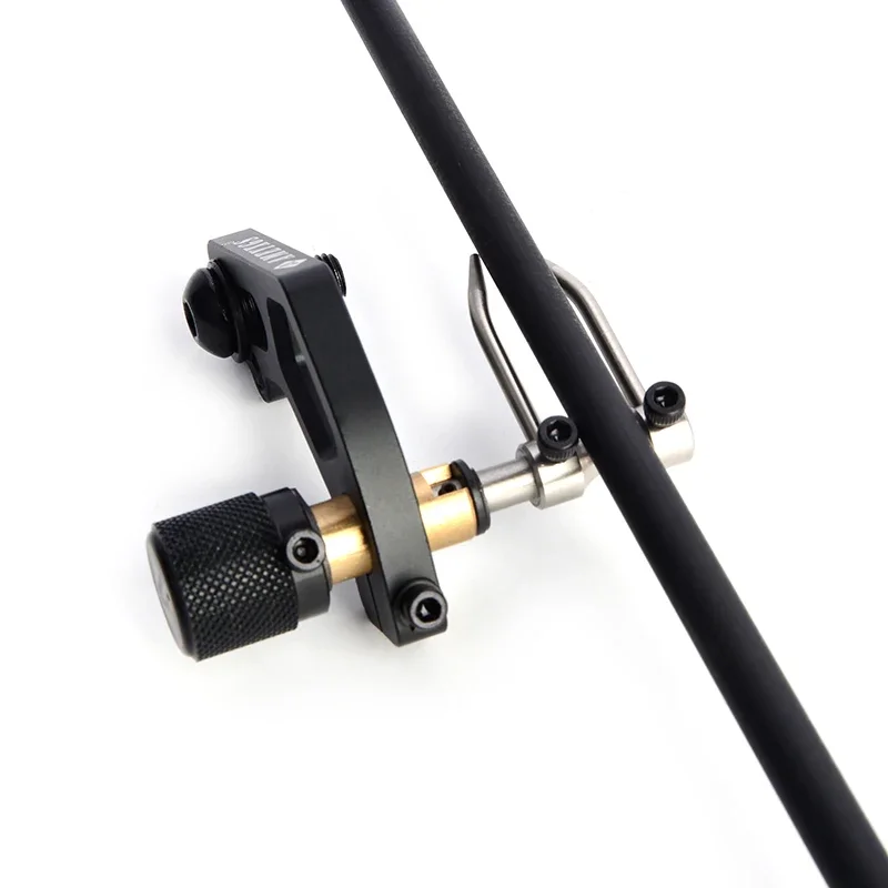 Soporte de flecha de tiro con arco para arco compuesto recurvo mano izquierda/derecha aleación de aluminio ajustable accesorio de caza al aire libre - imagen 5