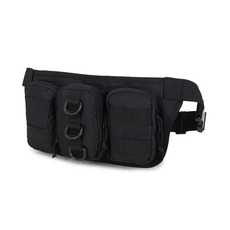 Lawaia-Bolso de almacenamiento para teléfono móvil al aire libre, bolsa de mensajero de camuflaje CS impermeable, Triple Bodypack táctico - imagen 3