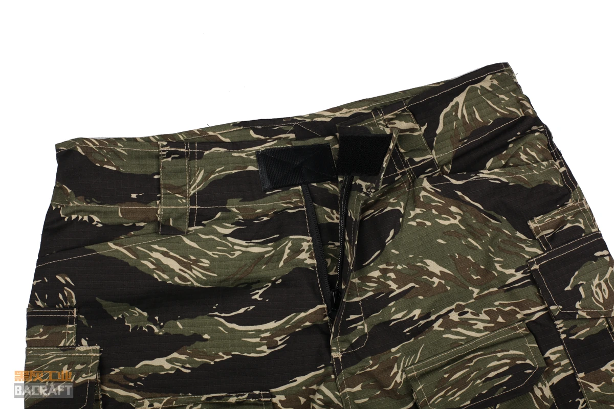 Pantalones de entrenamiento tácticos multifuncionales Tiger Stripe G3 y camisa de combate de asalto SP2 ligera - imagen 5