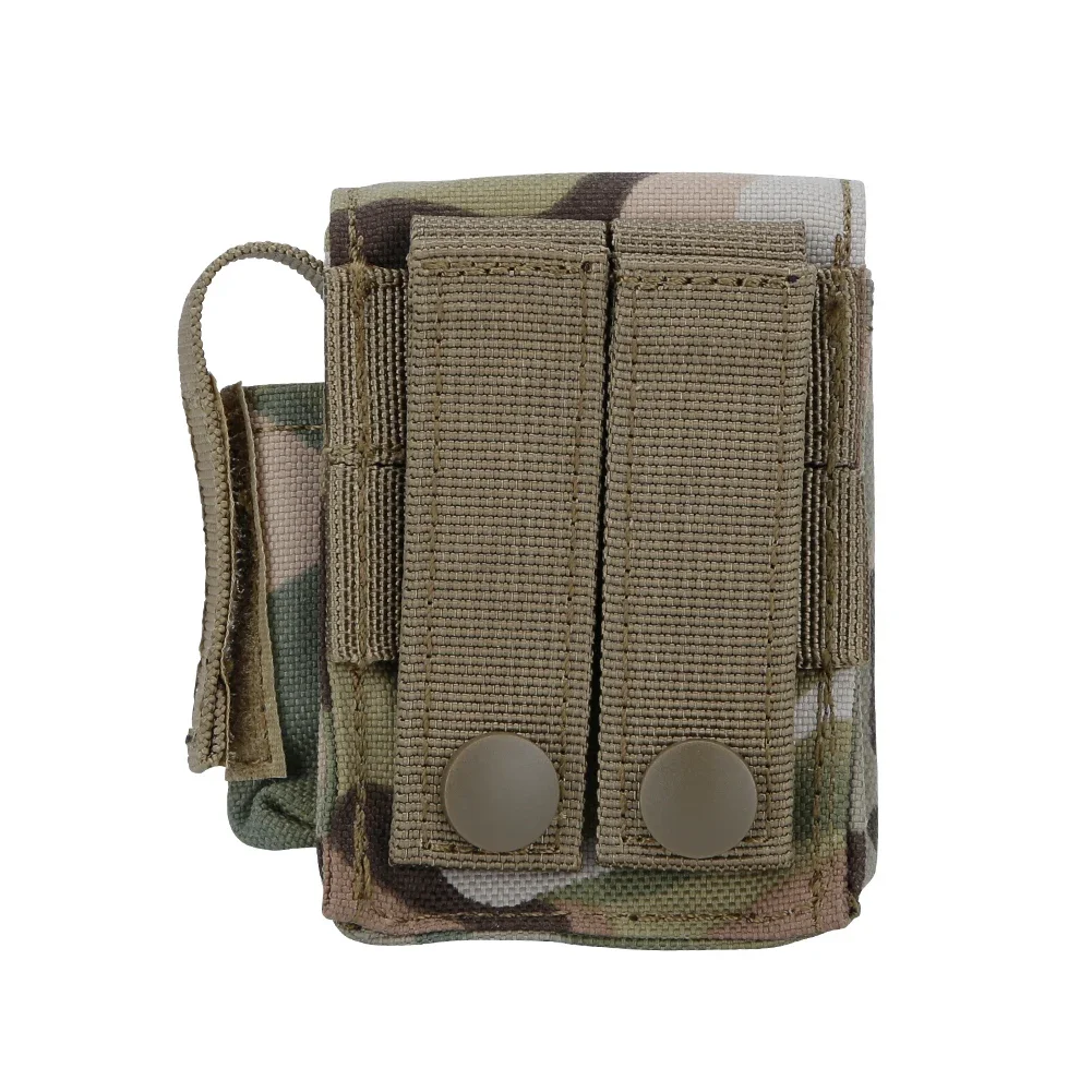 Bolsa Molle compacta EDC para encendedor de batería, bolsa de almacenamiento de cigarrillos para teléfono, ranura para encendedor, Mini paquete de cintura para cigarros, accesorio de gancho - imagen 3