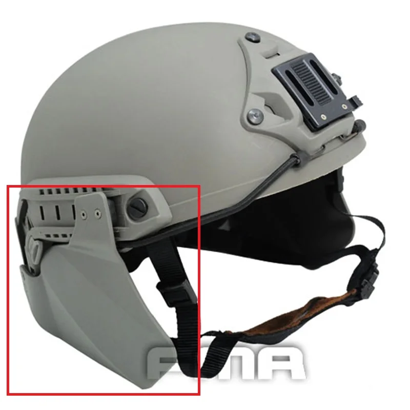 FMA Tactical Mich Ear Protection Cover Fast Helmet Side Flaps Airsoft Paintball - imagen 5