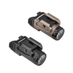 WADSN SG-linterna de pistola táctica, Mini luz estroboscópica de Metal para M1913 y otros sistemas de riel de 20mm, equipo de caza Airsoft, lámpara LED