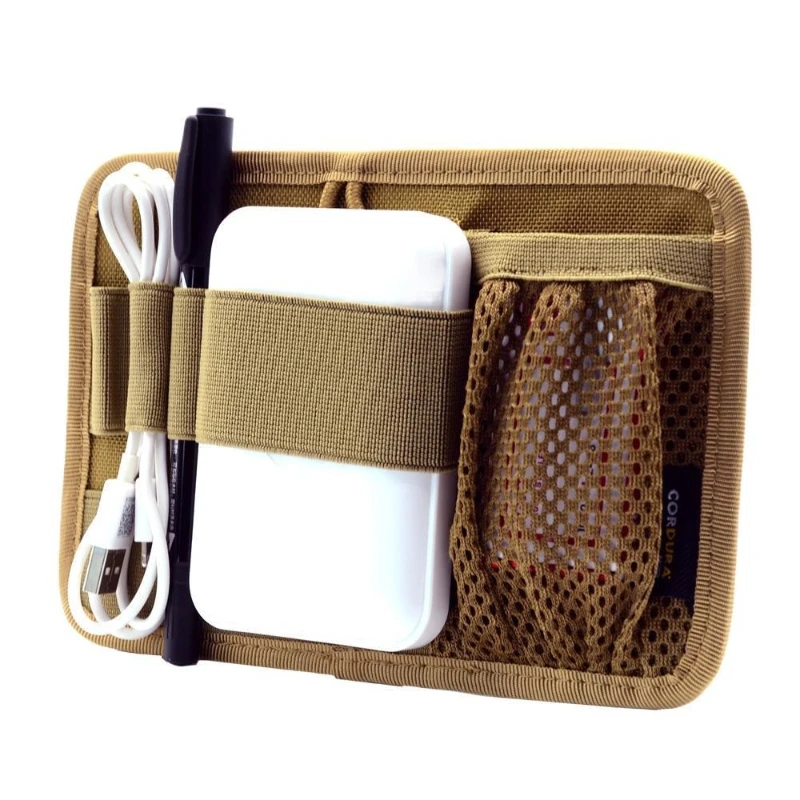 Panel organizador MOLLE táctico con velcro resistente para mochilas - imagen 5