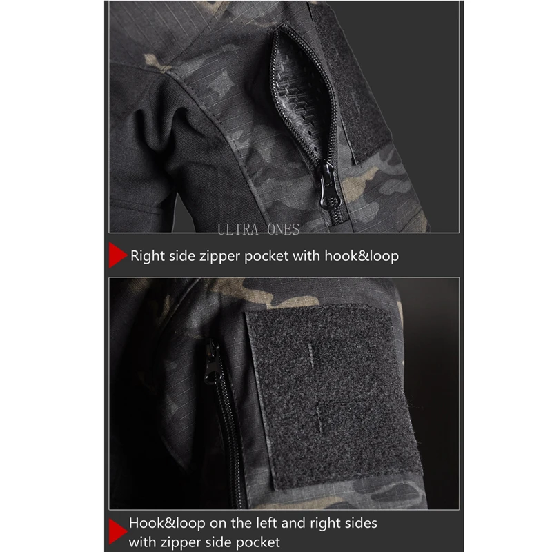 Ropa táctica de manga corta para caza y Airsoft, camisetas de entrenamiento al aire libre, secado rápido, transpirable, Verano - imagen 4