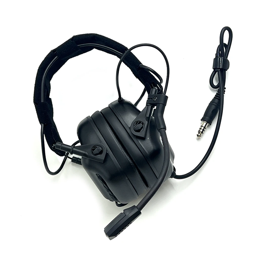 EARMOR-orejera electrónica táctica para disparar M32, auriculares antiruido para deportes al aire libre, amplificación de sonido para caza - imagen 2