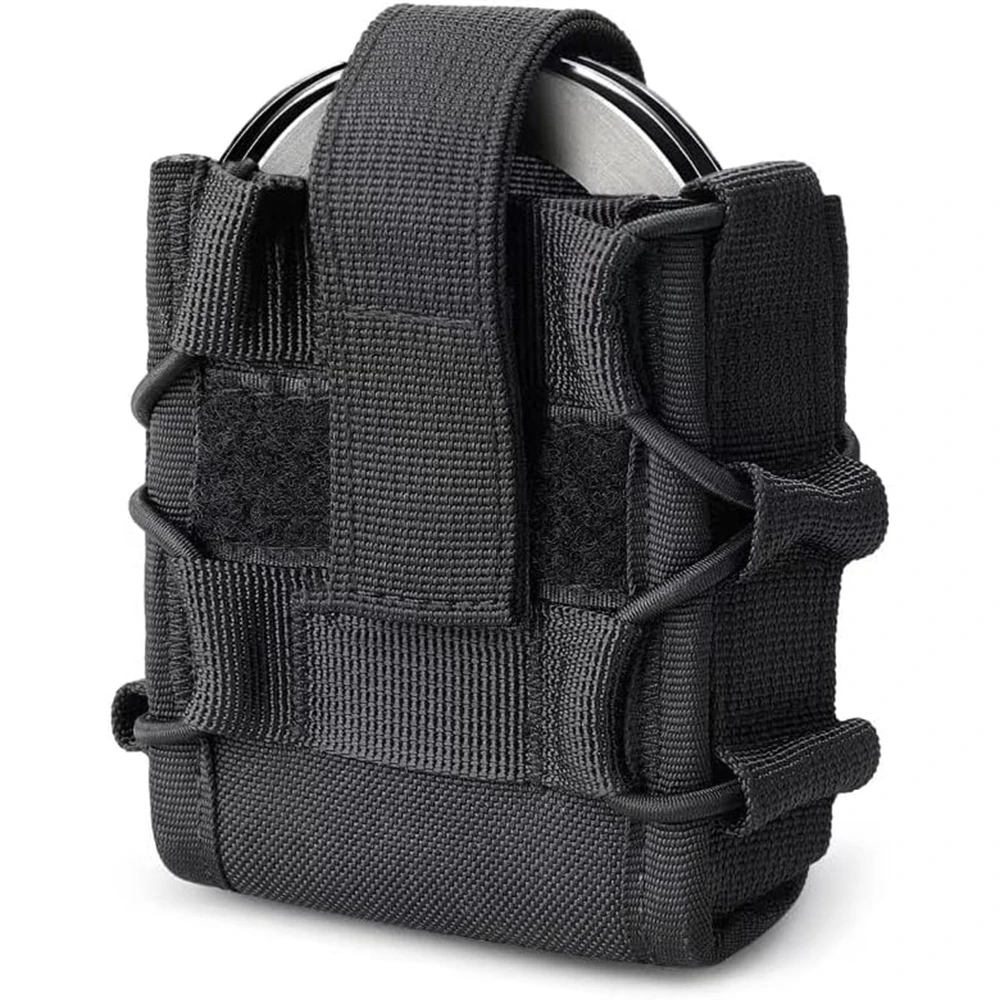 Funda para esposas Molle, bolsa para esposas para cinturón de servicio/Chaleco de policía, funda para esposas compatible con Asp/bisagras/cadena/esposas rígidas plegables