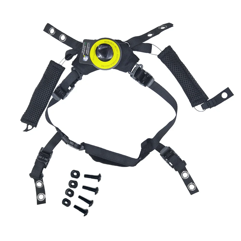 Nuevo sistema de suspensión para casco táctico mejorado, cordón de suspensión, correa para la barbilla para equipo Wendy FAST MICH, accesorios para casco táctico - imagen 3