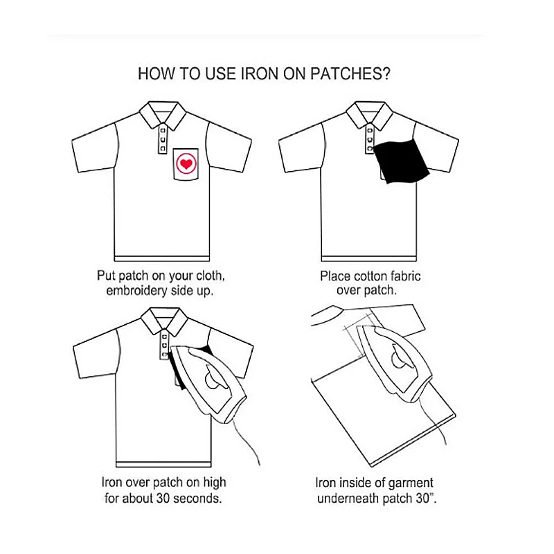 Para crear un parche personalizado, bordado 3D, brazalete bordado con gancho en la espalda para ropa de mochila - imagen 5