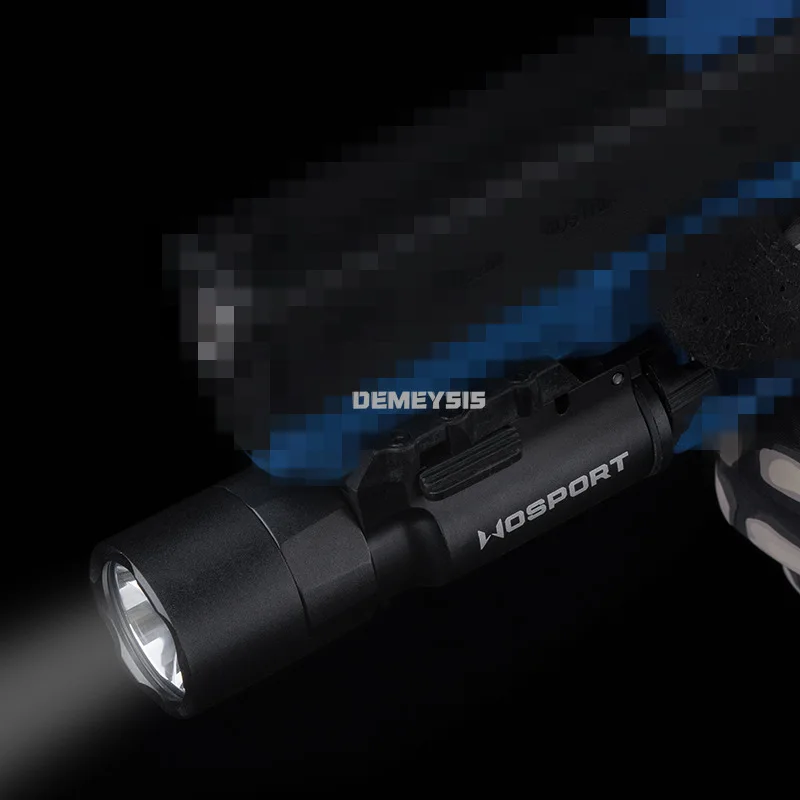 Linterna táctica de 800 lúmenes estilo SF de aluminio Ultra X300U-A para pistola, luz para casco Airsoft, arma ligera, estroboscópica - imagen 5