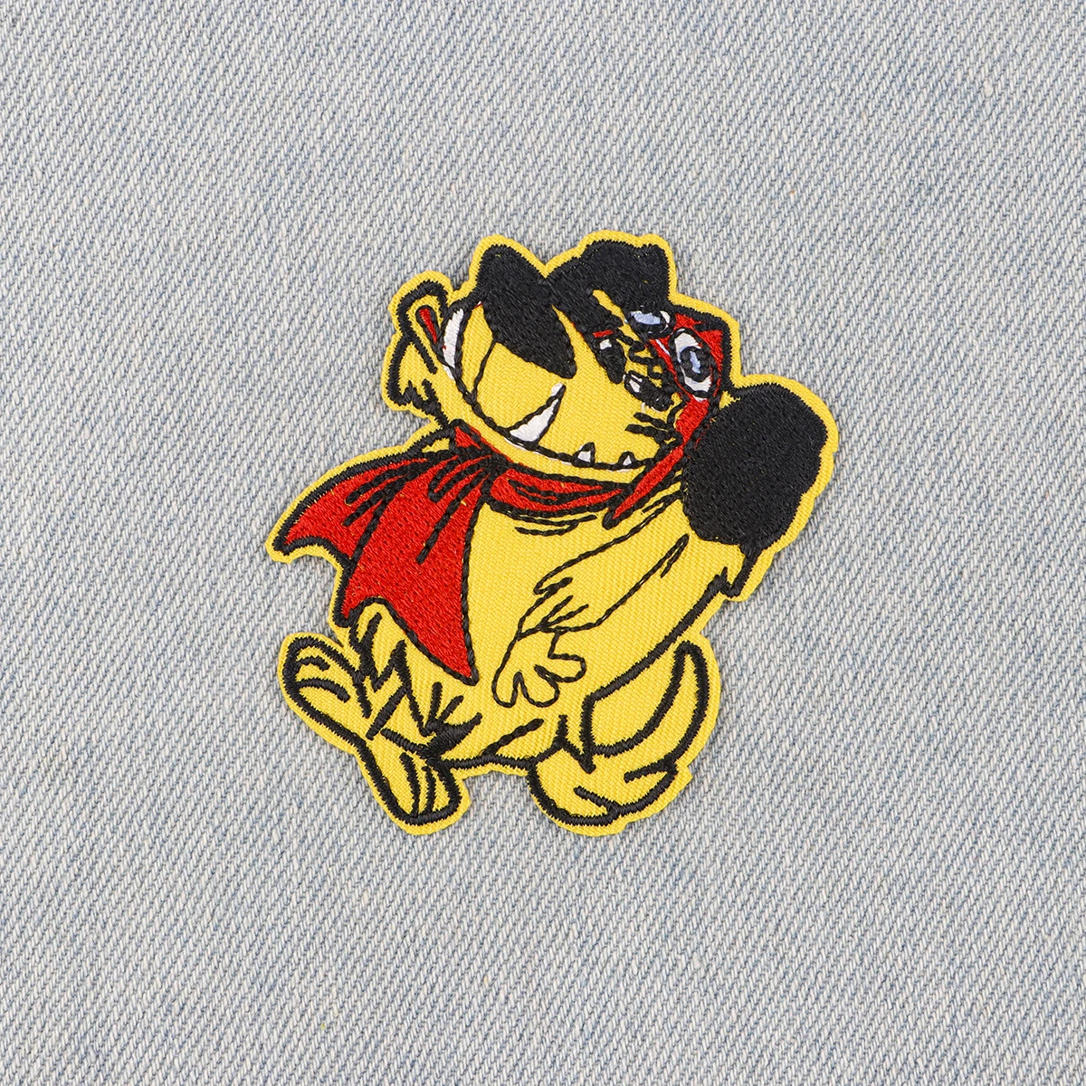 Funny Dog Embroidery Patch Cartoon Iron On Patches For Clothing Thermoadhesive Patches On Clothes DIY Sew Badges - imagen 3