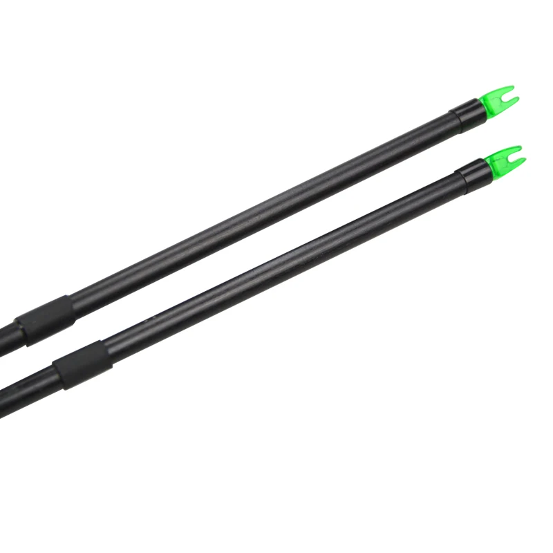 Flecha de fibra de vidrio reemplazable para pesca, deslizador de seguridad para caza, accesorios de Bowfishing, anillos de flecha, 8mm, 6 unidades, 12 unidades - imagen 2