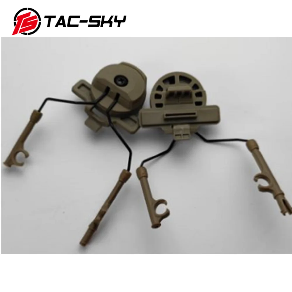 TAC-SKY-casco con riel guía dedicado para COMTAC II III, casco de estilo TW EX serie 3,0, soporte de hebilla, adecuado para auriculares - imagen 5