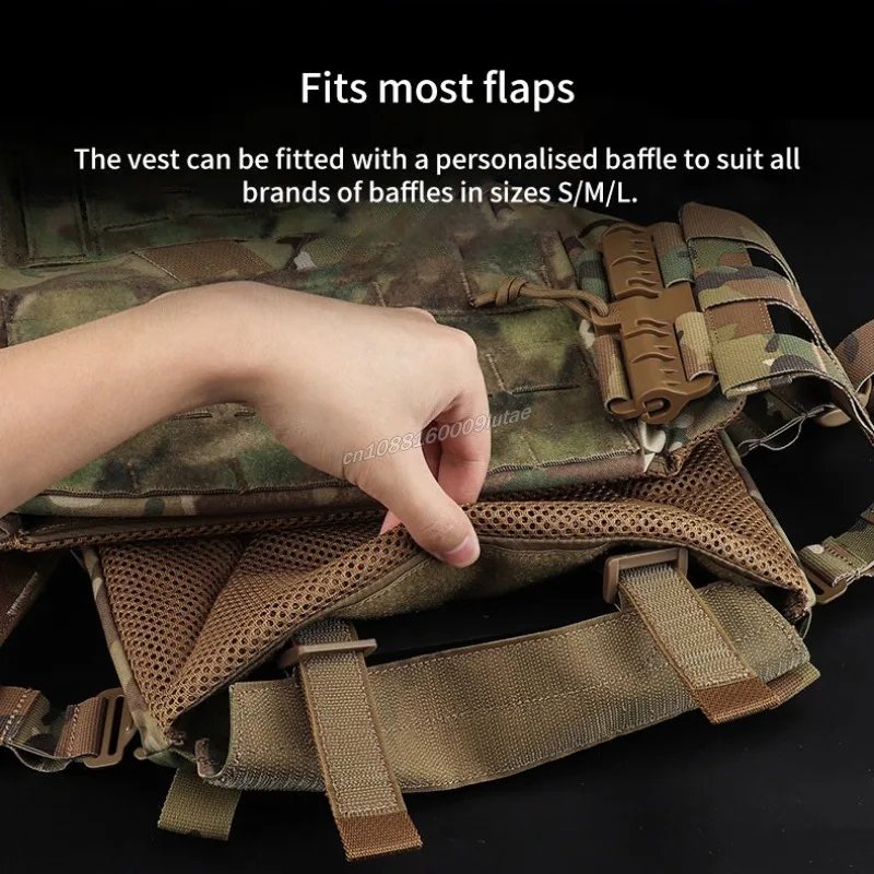 MOLLE K19 3,0 chaleco táctico portador de placa caza Airsoft chalecos de combate sistema de liberación rápida ajustar faja chaleco armadura corporal - imagen 5