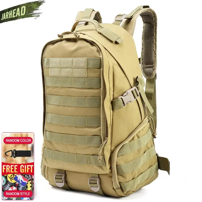 Mochila militar de camuflaje para hombre, bolsa táctica impermeable de 27L, Oxford 900D, para acampada, senderismo, al aire libre - imagen 4