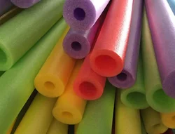 Tubo de protección de algodón perlado de colores, tubo de goma de esponja de algodón perlado, funda de protección hueca de alta densidad, 1M