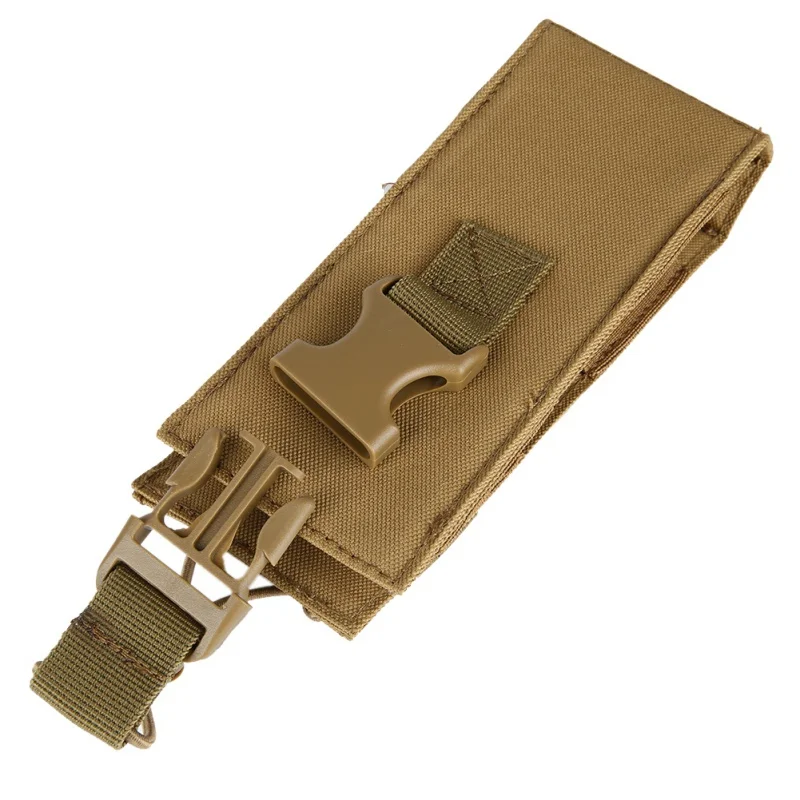 Riñonera táctica MOLLE para montar en montaña al aire libre, bolsa para walkie-talkie, paquete de accesorios multifuncional - imagen 5