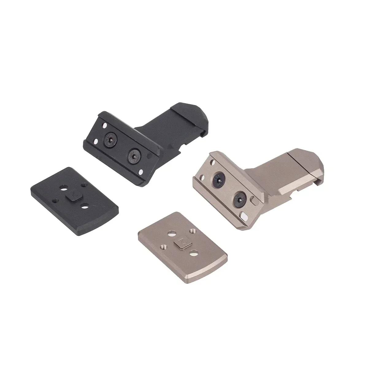 Nuevo soporte óptico Universal de Metal de 35/45 grados para T01 T02 RM, soporte de Base de mira lateral de punto rojo, riel de 20mm - imagen 3