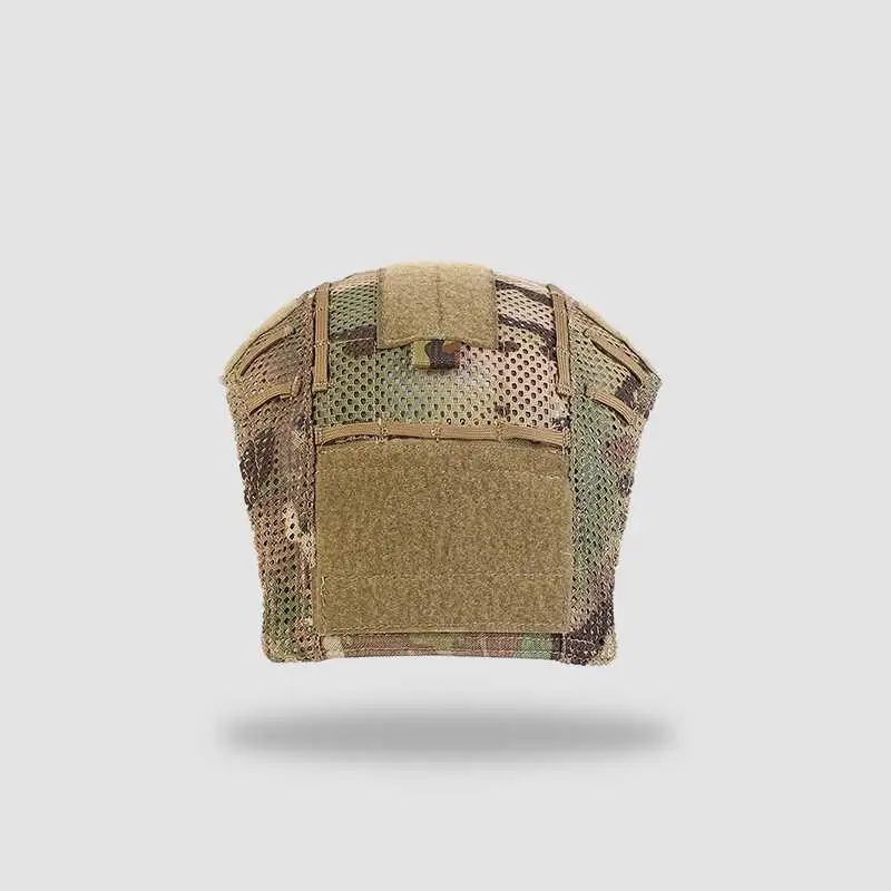 AQzxdc OPS Funda táctica para casco, cubierta de malla para casco, tela de piel para casco marítimo, funda para casco Airsoft, tela para piel - imagen 5