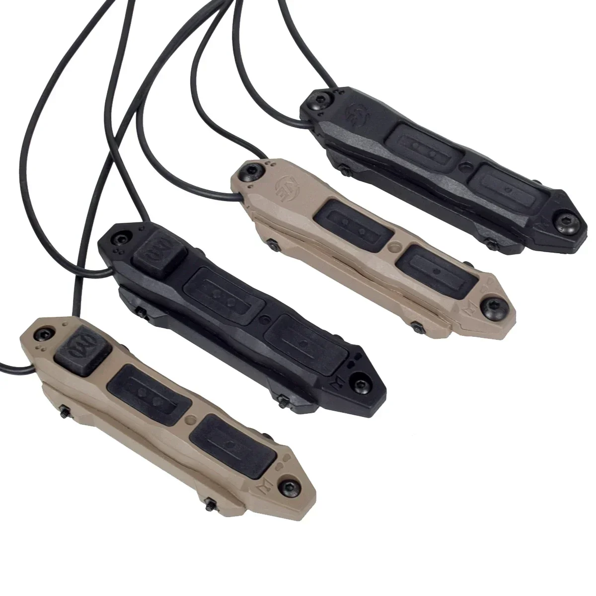 Interruptor táctico de doble función de presión remota para PEQ-15 DBAL-A2 SureFir M300 M600 linterna Airsoft arma de caza luz - imagen 4