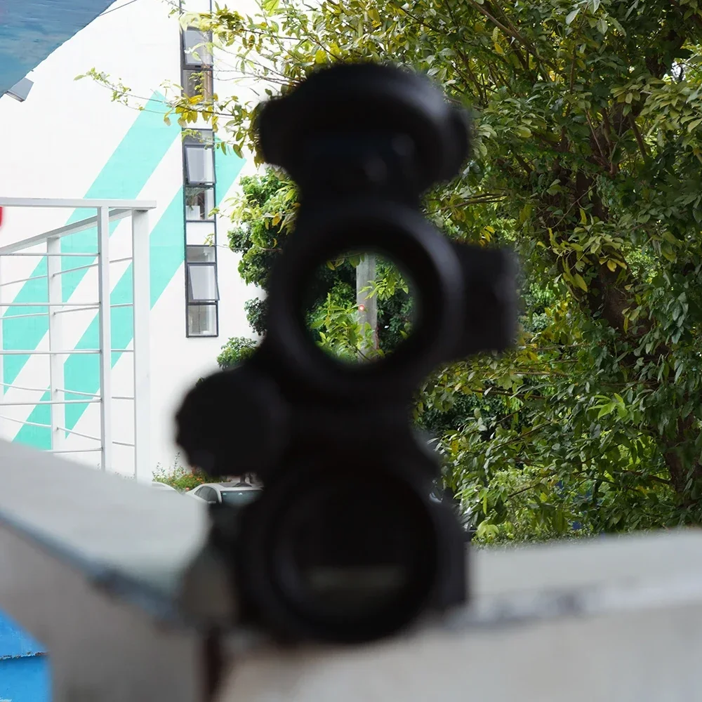 Mira de punto rojo AIM M5B, visor 2MOA con marcado Original LRP 1,50 "/1,93"/2,26 ", Combo de montaje QD para caza Airsoft Wargame - imagen 3