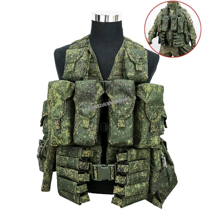 Chaleco táctico de 3. a generación 6sh117, portaherramientas de carga de combate del comandante pelotón, camuflaje EMR, equipo de transporte para caza al aire libre - imagen 2