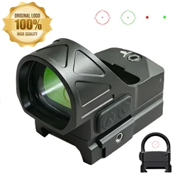 Nuevas ópticas Gideon originales OM ** A 3 MOA, punto rojo y verde, punto circular holográfico para pistola o riel de Rifle, alcance compacto