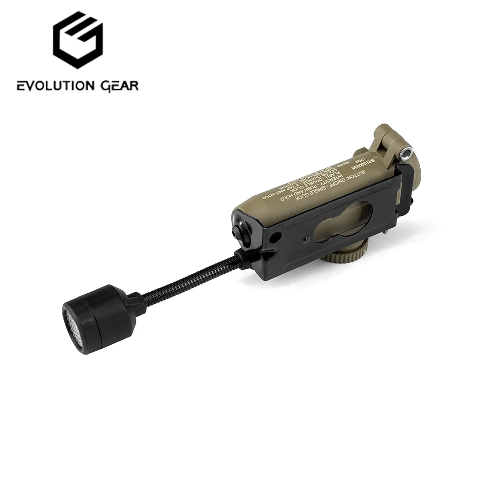 Lámpara de cabeza Sidewinder para casco táctico, luz estroboscópica roja, verde, azul, blanca, luz IR LED estroboscópica IFF, aplicación de la Ley de Caza al aire libre - imagen 3