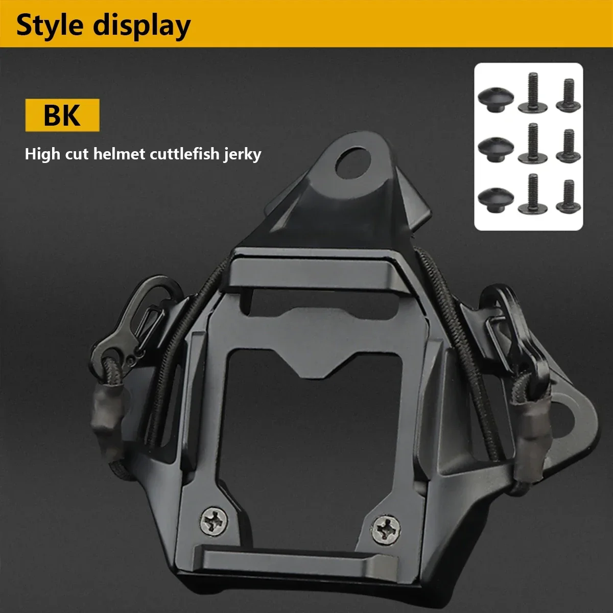 Nuevo casco táctico VAS Shroud adaptador de montaje NVG de tres agujeros para FAST MICH AF Wendy accesorios de casco accesorios de soporte - imagen 3