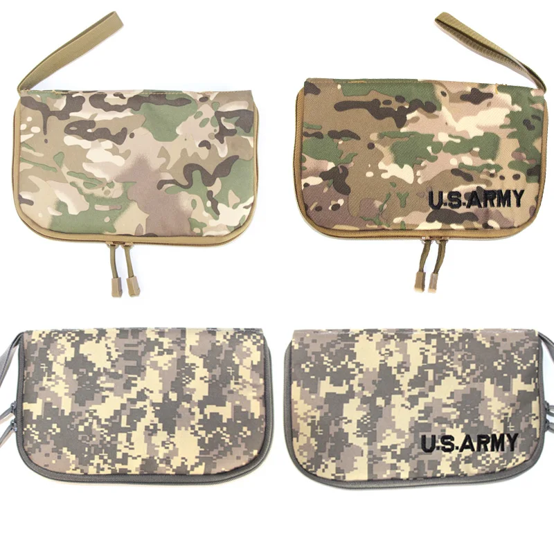 Bolsa Universal táctica para pistola, funda para pistola, bolsa de transporte portátil para pistola de mano, protección suave, paquete militar de caza - imagen 5