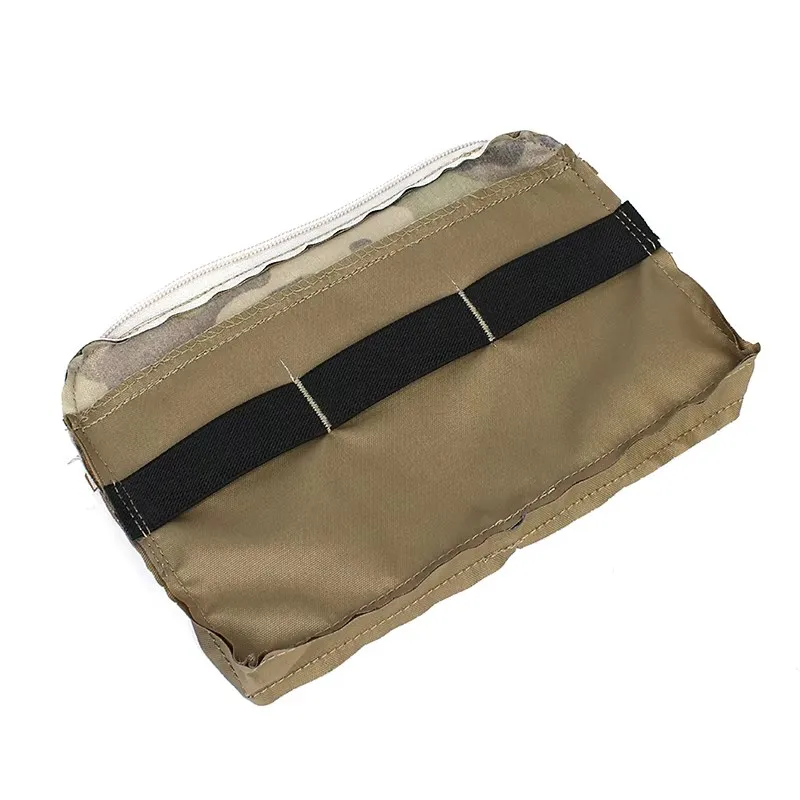 Inserto táctico de canguro estilo Ferro, bolsillo pequeño, bolsa para artículos diversos Airsoft de alta capacidad, bolsa para campo de batalla - imagen 5