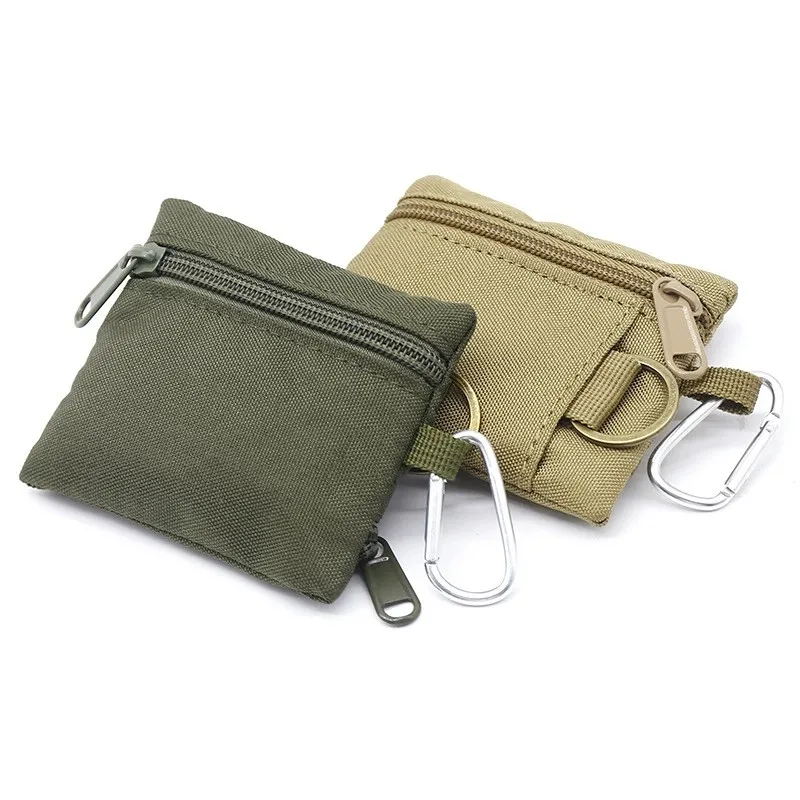Bolsa EDC portátil para exteriores, billetera Molle, bolsa de cintura impermeable con cremallera para acampar, senderismo, caza, viaje, paquete EDC - imagen 4