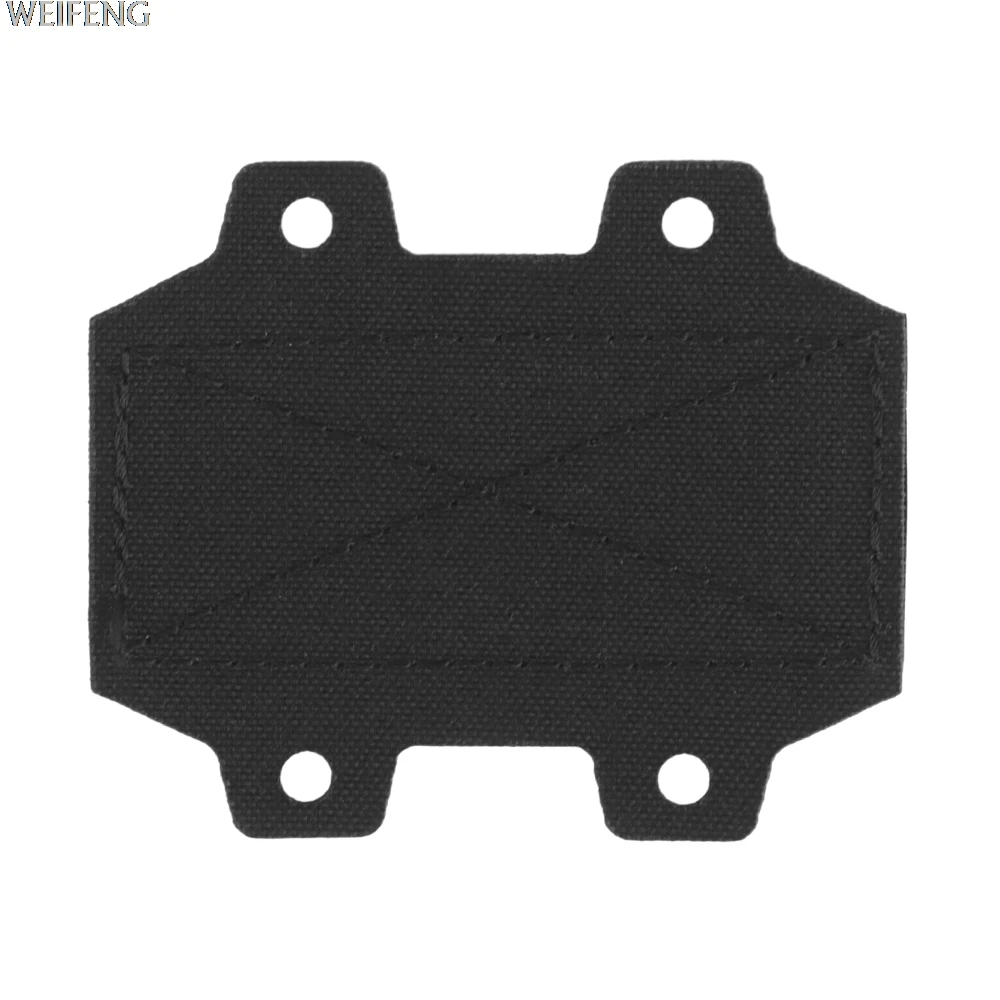 Adaptador de funda de pistola de cinturón ligero táctico MHA, Panel de montaje de adaptador de funda Modular de caza con puente de gancho y bucle