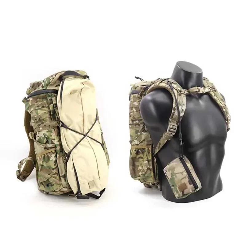 Gancho elástico de doble cabeza para deportes al aire libre, Clip para llave, bolsa táctica, accesorios Molle, llavero con hebilla - imagen 4