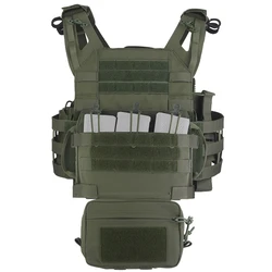 JPC 3,0 conjunto de chaleco de asalto estilo Crye serie R ligero Molle portador de placa táctica Airsoft armadura corporal accesorios de caza