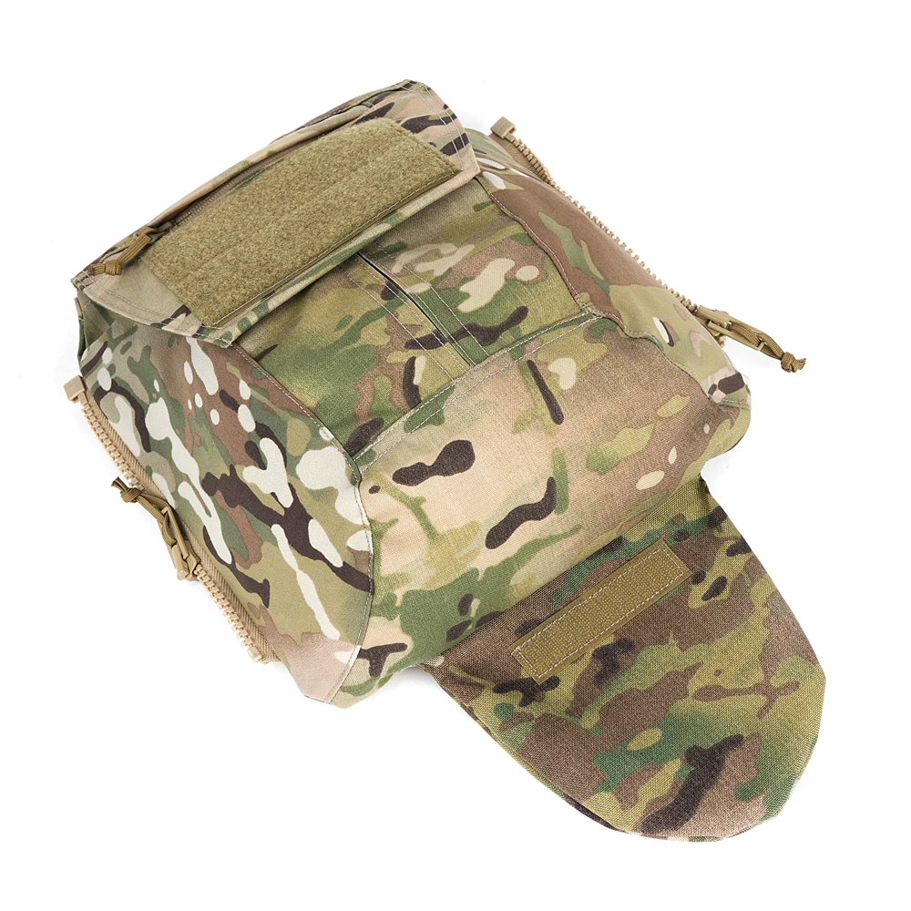 Mochila pequeña multiusos con placa trasera y cremallera 1,0 para JPC AVS SPC - imagen 3